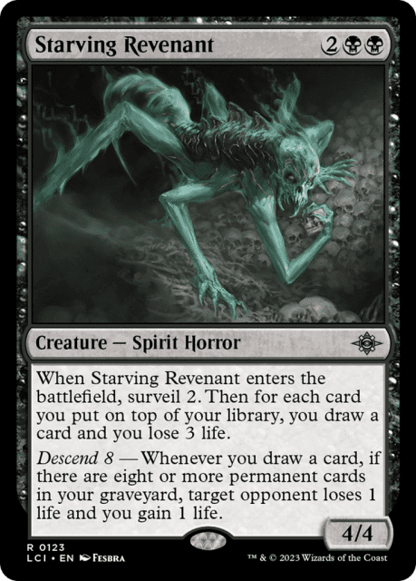 Starving Revenant (123) — The Lost Caverns of Ixalan
