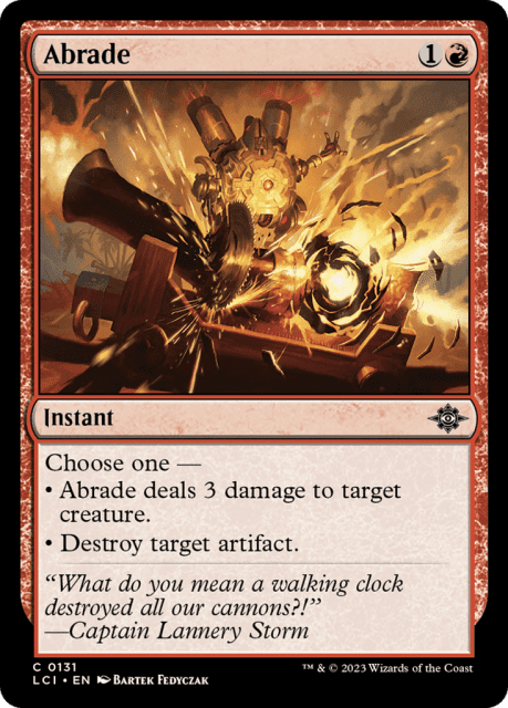 Abrade (131) — The Lost Caverns of Ixalan