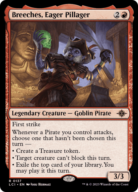 Breeches, Eager Pillager (137) — The Lost Caverns of Ixalan