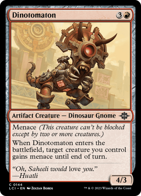 Dinotomaton (144) — The Lost Caverns of Ixalan