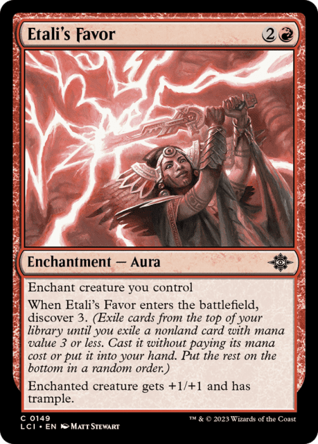 Etali's Favor (149) — The Lost Caverns of Ixalan