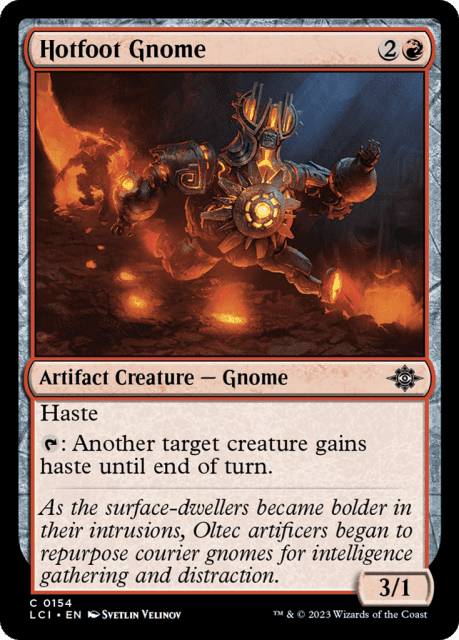 Hotfoot Gnome (154) — The Lost Caverns of Ixalan