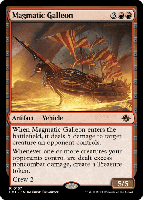 Magmatic Galleon (157) — The Lost Caverns of Ixalan