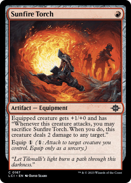 Sunfire Torch (167) — The Lost Caverns of Ixalan