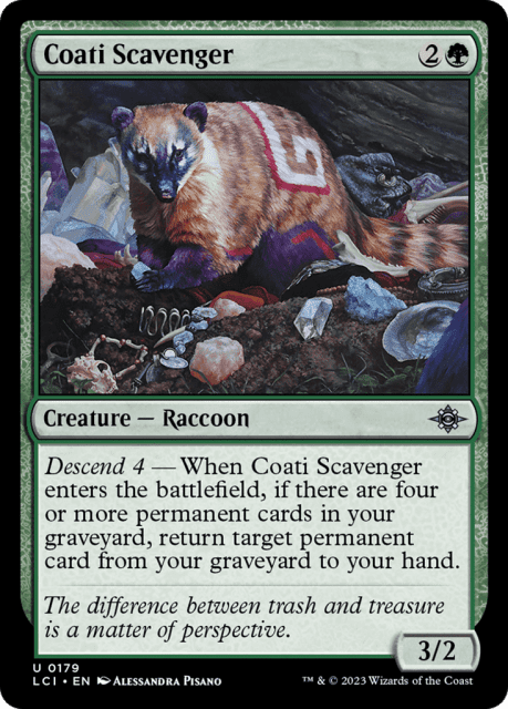 Coati Scavenger (179) — The Lost Caverns of Ixalan