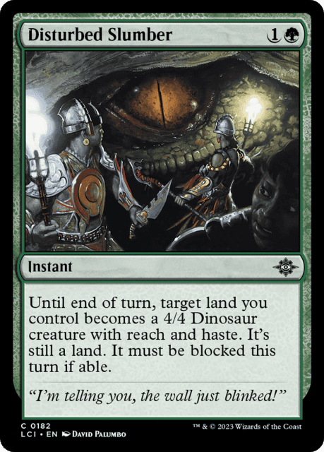 Disturbed Slumber (182) — The Lost Caverns of Ixalan