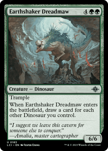 Earthshaker Dreadmaw (183) — The Lost Caverns of Ixalan