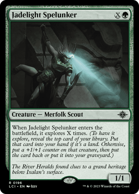 Jadelight Spelunker (196) — The Lost Caverns of Ixalan