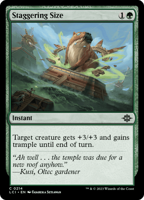 Staggering Size (214) — The Lost Caverns of Ixalan