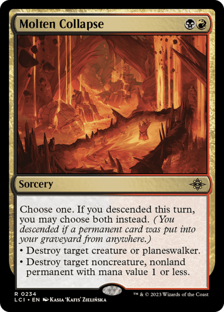 Molten Collapse (234) — The Lost Caverns of Ixalan