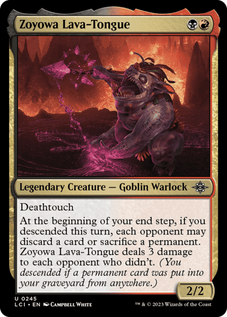 Zoyowa Lava-Tongue (245) — The Lost Caverns of Ixalan