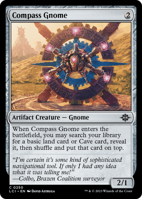 Compass Gnome (250) — The Lost Caverns of Ixalan