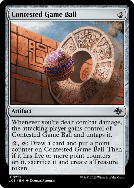 Contested Game Ball (251) — The Lost Caverns of Ixalan