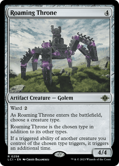 Roaming Throne (258) — The Lost Caverns of Ixalan