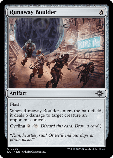 Runaway Boulder (259) — The Lost Caverns of Ixalan