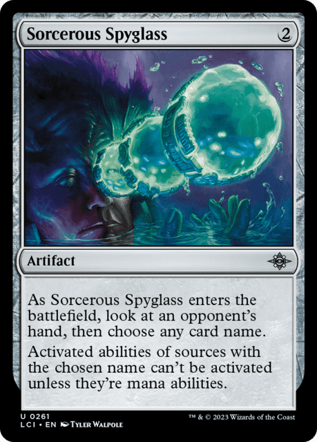 Sorcerous Spyglass (261) — The Lost Caverns of Ixalan