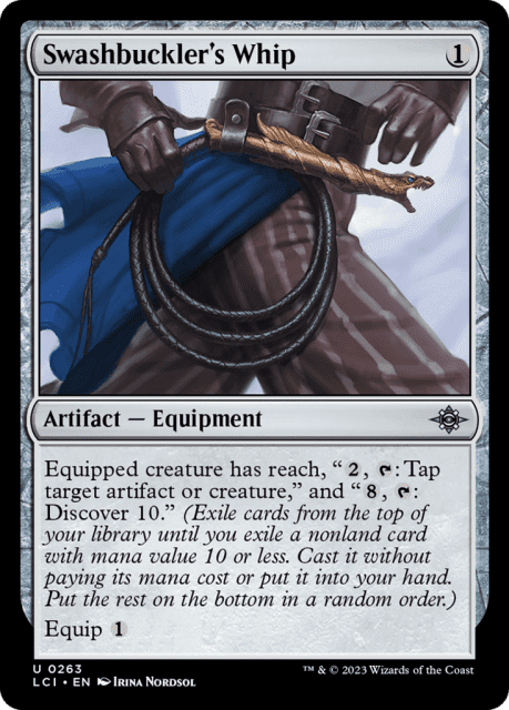 Swashbuckler's Whip (263) — The Lost Caverns of Ixalan