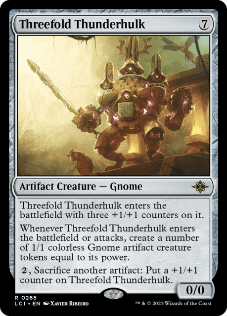 Threefold Thunderhulk (265) — The Lost Caverns of Ixalan
