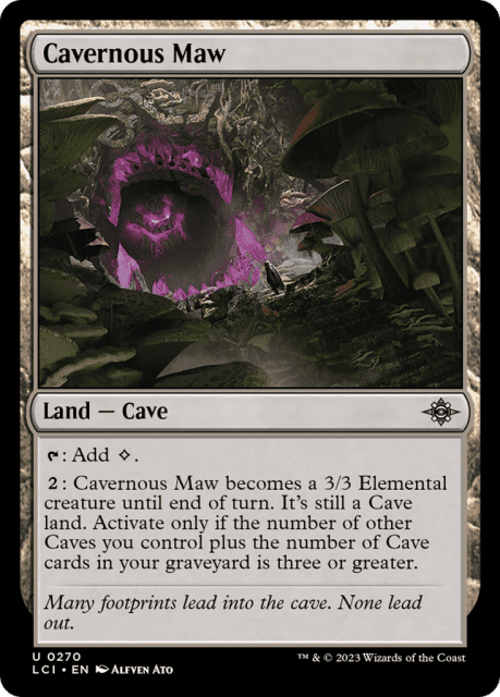 Cavernous Maw (270) — The Lost Caverns of Ixalan