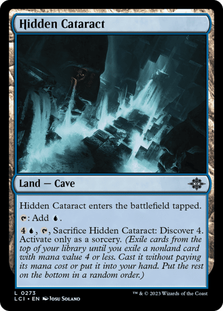 Hidden Cataract (273) — The Lost Caverns of Ixalan
