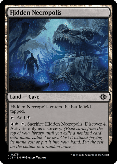 Hidden Necropolis (275) — The Lost Caverns of Ixalan
