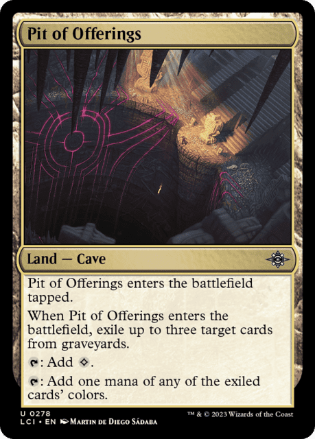 Pit of Offerings (278) — The Lost Caverns of Ixalan