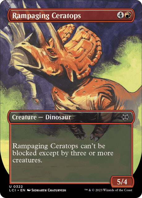 Rampaging Ceratops (322) — The Lost Caverns of Ixalan