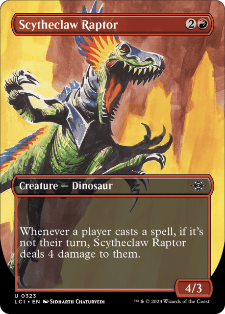 Scytheclaw Raptor (323) — The Lost Caverns of Ixalan