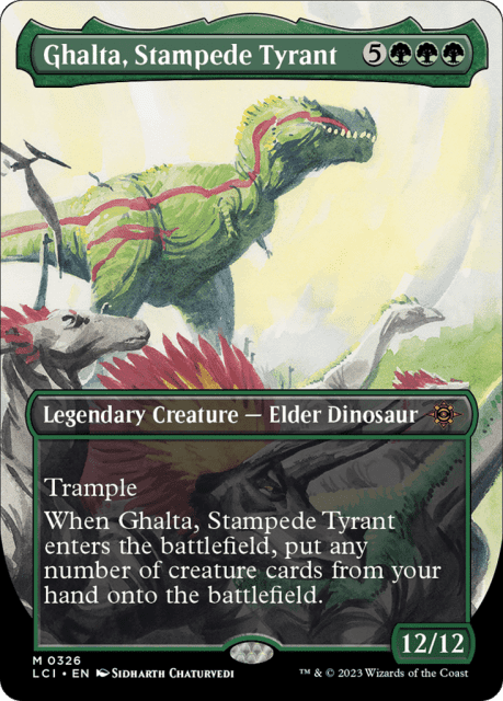 Ghalta, Stampede Tyrant (326) — The Lost Caverns of Ixalan