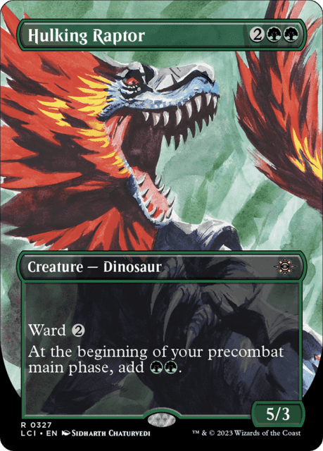 Hulking Raptor (327) — The Lost Caverns of Ixalan
