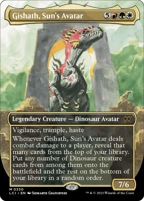 Gishath, Sun's Avatar (330) — The Lost Caverns of Ixalan