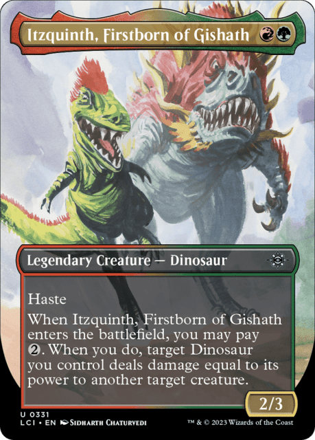 Itzquinth, Firstborn of Gishath (331) — The Lost Caverns of Ixalan
