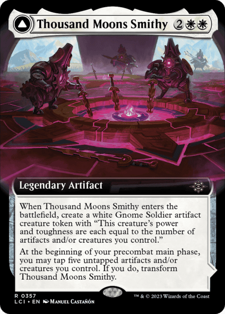 Thousand Moons Smithy // Barracks of the Thousand (357) — The Lost Caverns of Ixalan