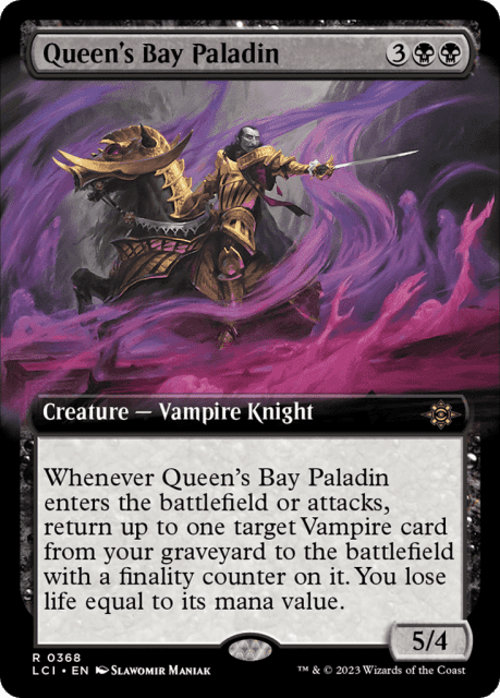 Queen's Bay Paladin (368) — The Lost Caverns of Ixalan