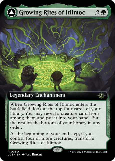 Growing Rites of Itlimoc // Itlimoc, Cradle of the Sun (380) — The Lost Caverns of Ixalan