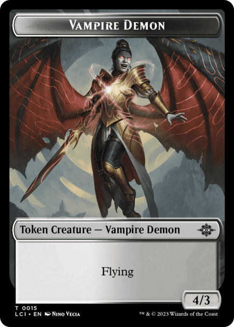 Vampire Demon (15) — The Lost Caverns of Ixalan