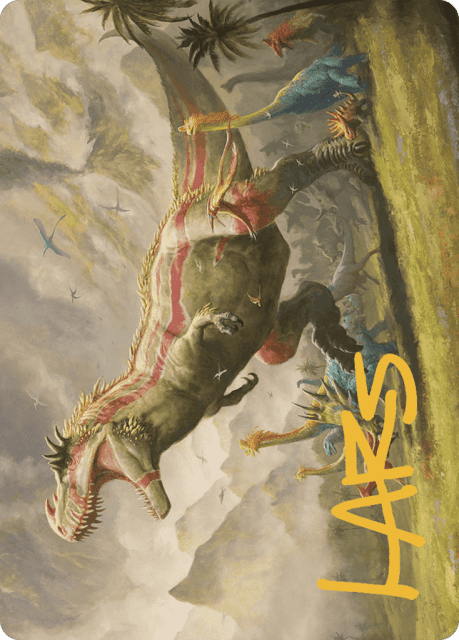 Ghalta, Stampede Tyrant (24) — The Lost Caverns of Ixalan Art Series