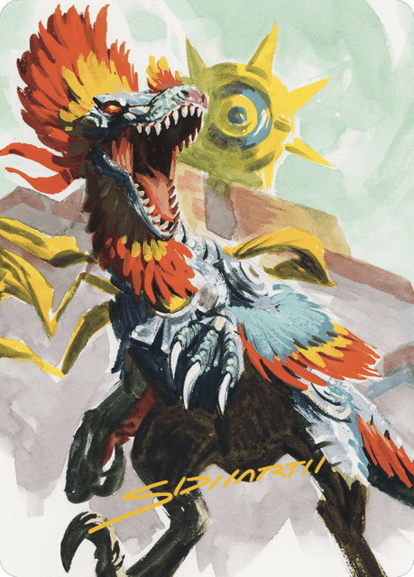 Pantlaza, Sun-Favored (75) — The Lost Caverns of Ixalan Art Series