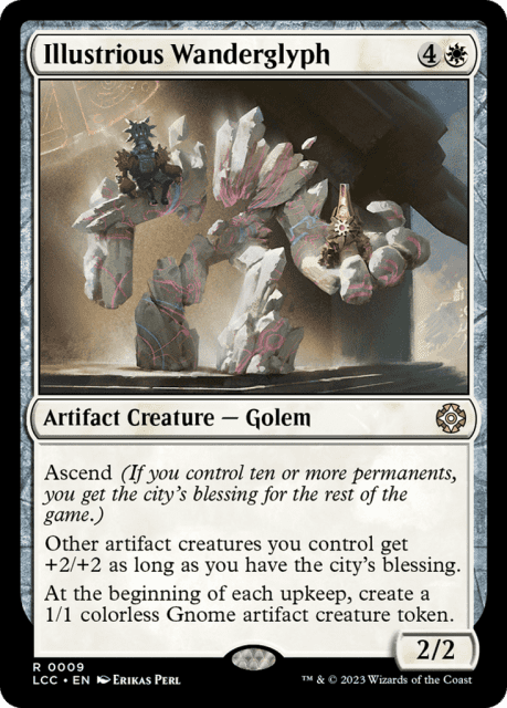 Illustrious Wanderglyph (9) — The Lost Caverns of Ixalan Commander