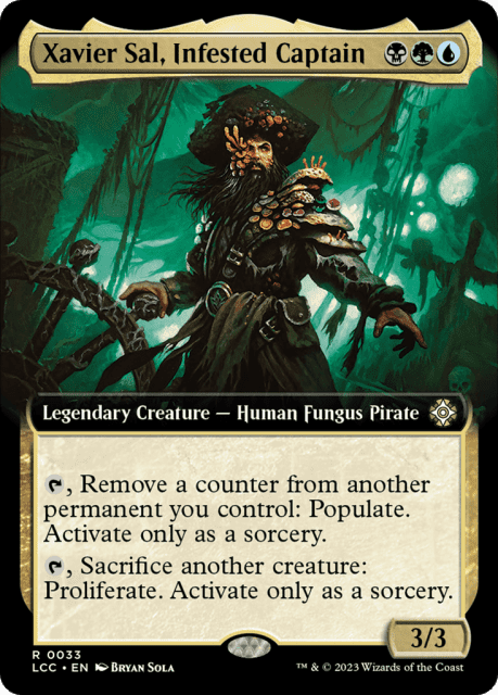 Xavier Sal, Infested Captain (33) — The Lost Caverns of Ixalan Commander