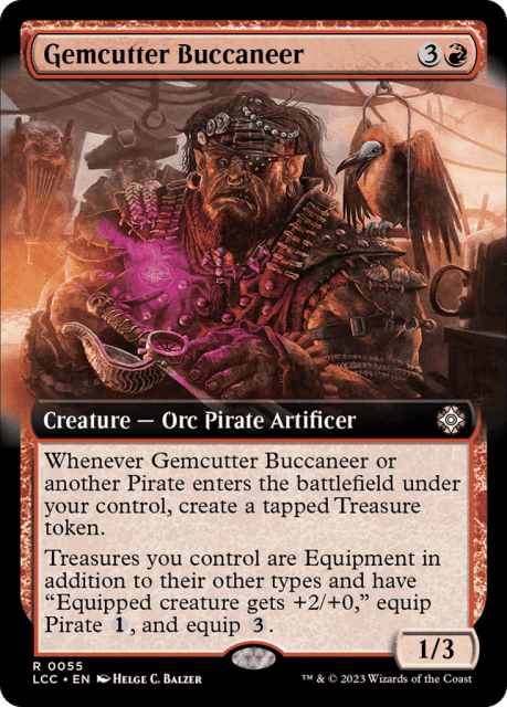 Gemcutter Buccaneer (55) — The Lost Caverns of Ixalan Commander