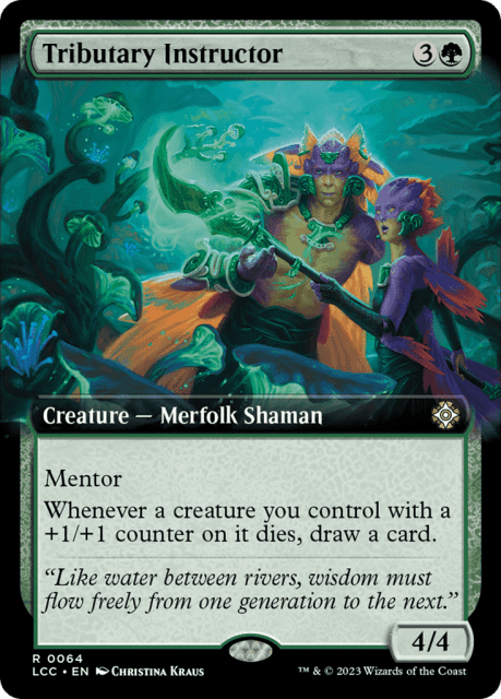 Tributary Instructor (64) — The Lost Caverns of Ixalan Commander