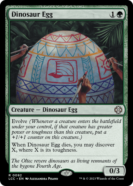 Dinosaur Egg (92) — The Lost Caverns of Ixalan Commander