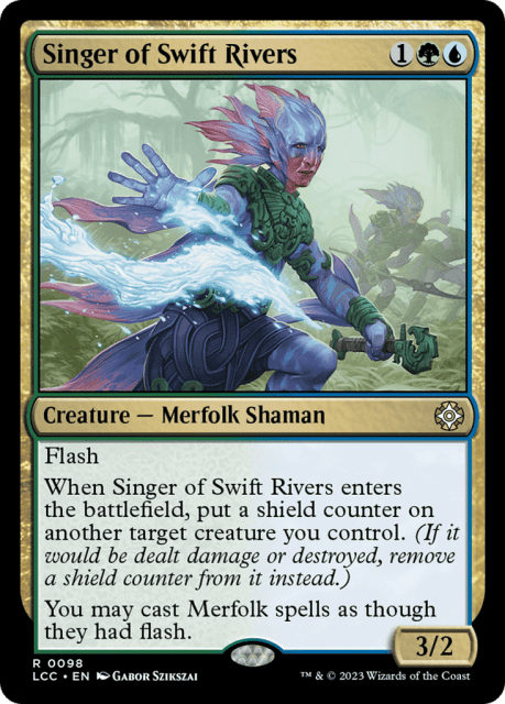 Singer of Swift Rivers (98) — The Lost Caverns of Ixalan Commander