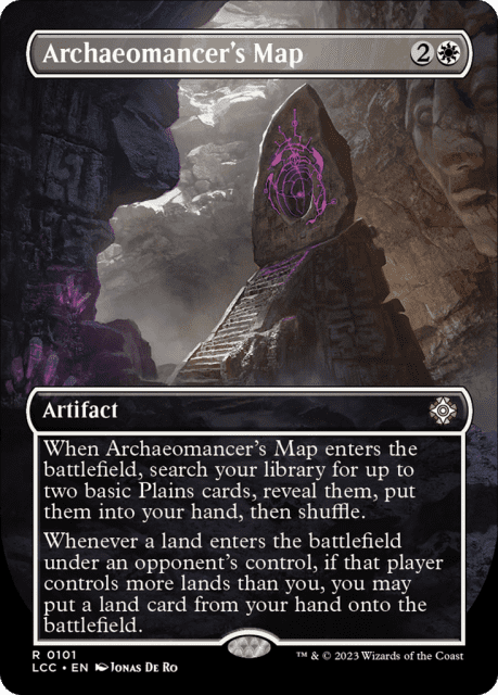 Archaeomancer's Map (101) — The Lost Caverns of Ixalan Commander