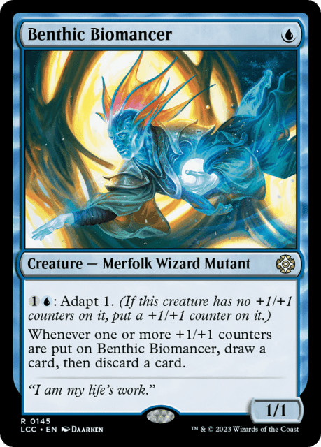 Benthic Biomancer (145) — The Lost Caverns of Ixalan Commander
