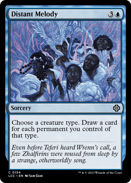 Distant Melody (154) — The Lost Caverns of Ixalan Commander