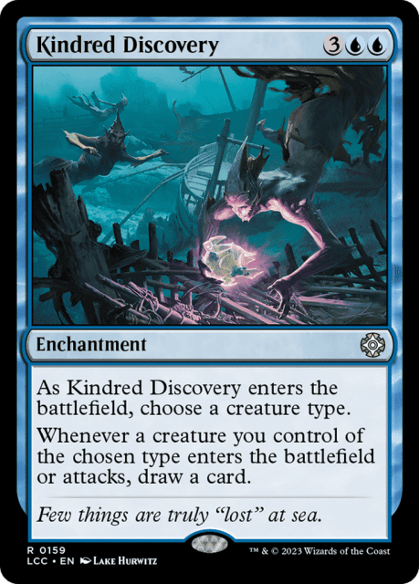 Kindred Discovery (159) — The Lost Caverns of Ixalan Commander