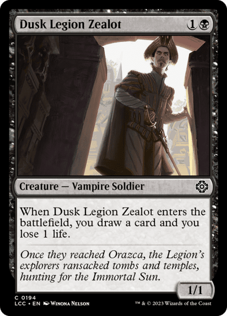 Dusk Legion Zealot (194) — The Lost Caverns of Ixalan Commander
