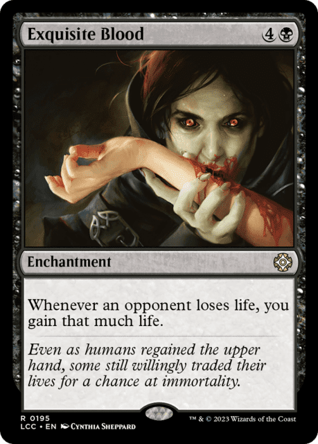 Exquisite Blood (195) — The Lost Caverns of Ixalan Commander